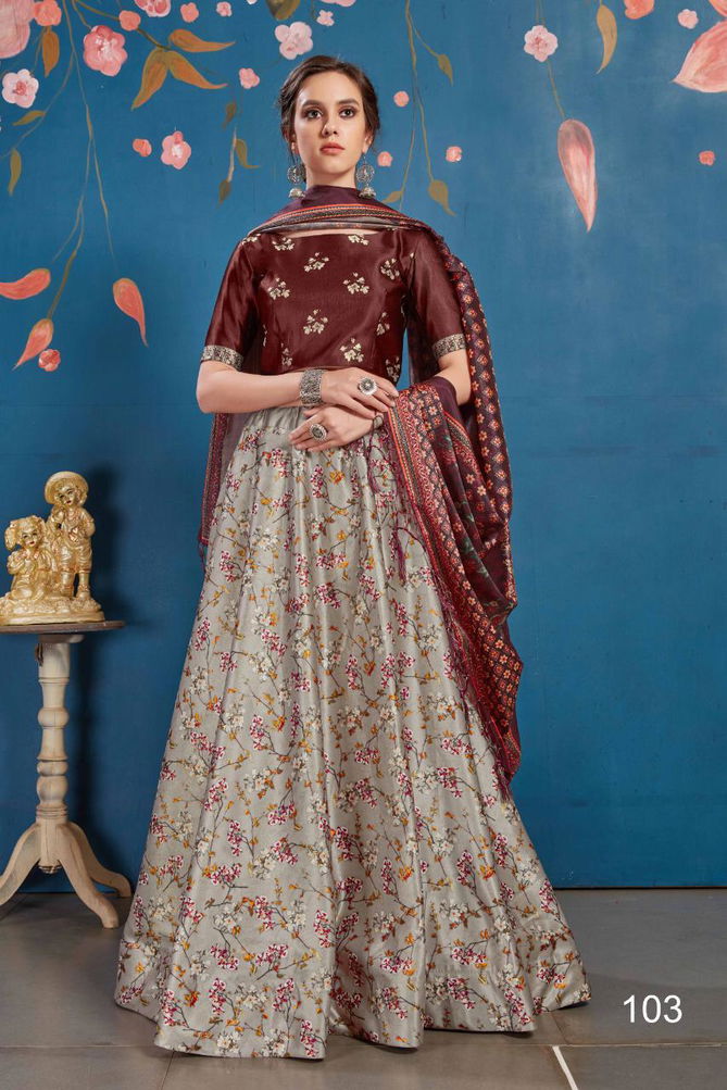 Floral vol 1 heavy Designer Lehenga choli